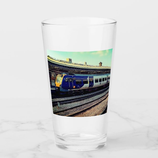 Blue tåg glaskopp (Framsida)