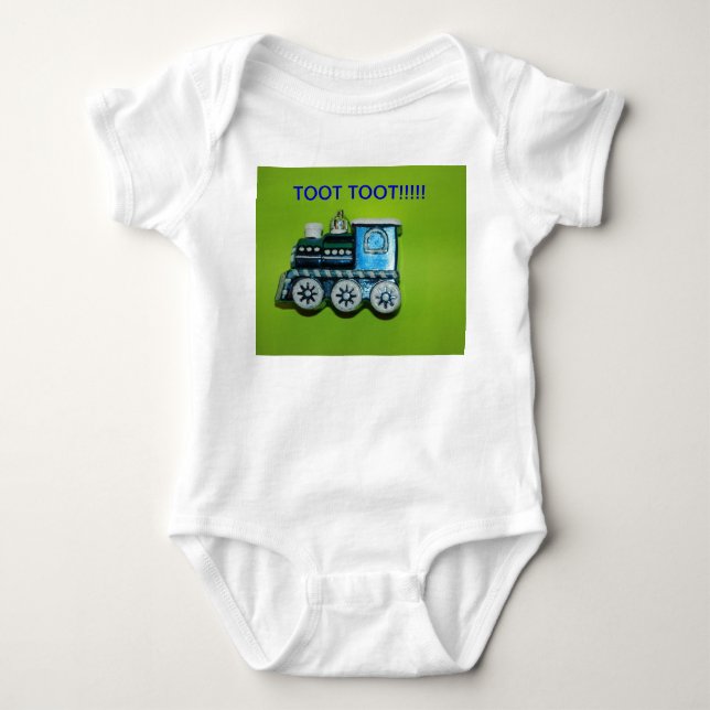 Blue Tåg, Spädbarn, grönsaksbesättning!!!!!!!!! T-shirt (Framsida)