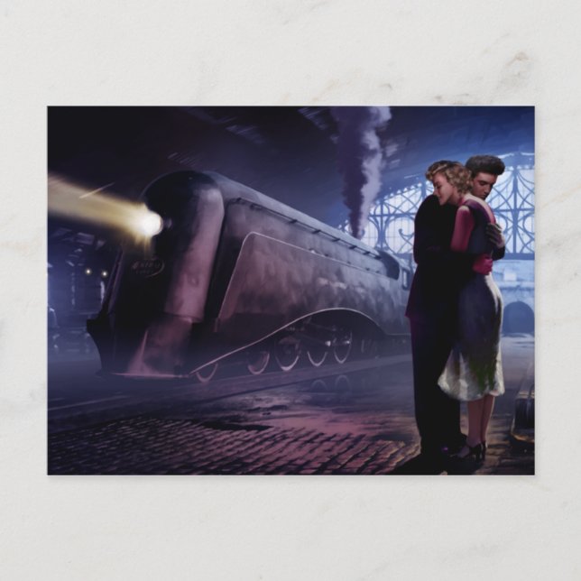 Blue Tåg Vykort (Framsida)