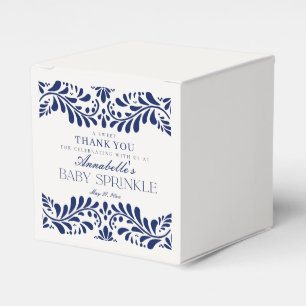 Blue Talavera Tile Spain Fiesta Baby Sprinkle Presentaskar