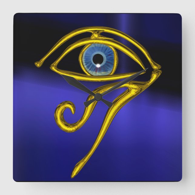 BLUE TALISMAN FYRKANTIG KLOCKA (Framsida)