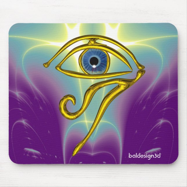 BLUE TALISMAN / GULD HORUS ÖGA MUSMATTA (Framsidan)