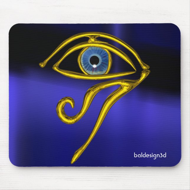 BLUE TALISMAN / GULD HORUS ÖGA MUSMATTA (Framsidan)