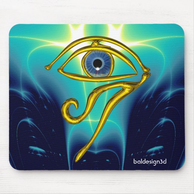 BLUE TALISMAN / GULD HORUS ÖGA MUSMATTA (Framsidan)