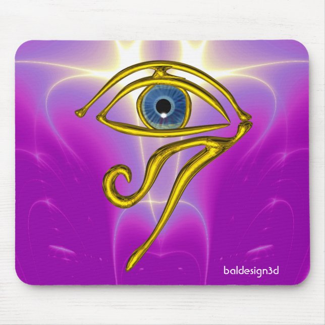 BLUE TALISMAN / GULD HORUS ÖGA MUSMATTA (Framsidan)