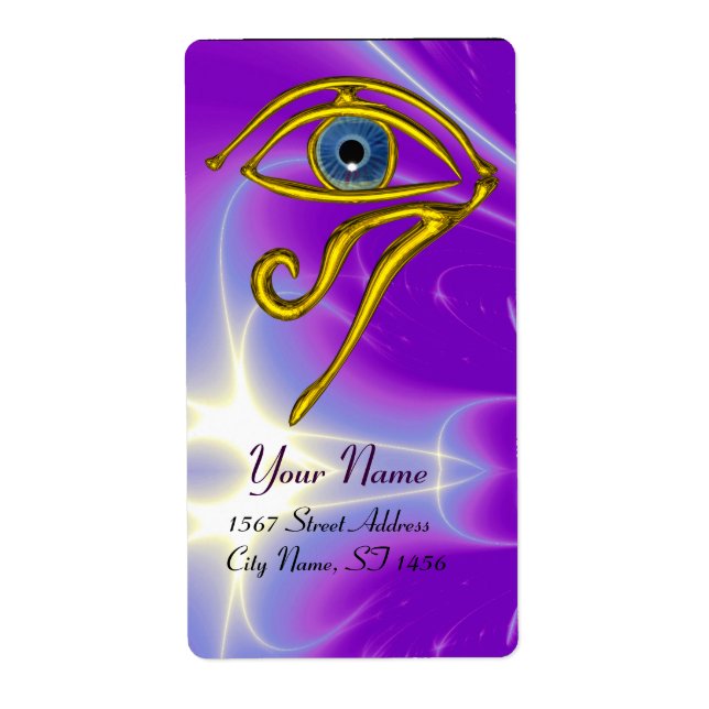 BLUE TALISMAN lila violet Fraktsedel (Framsidan)