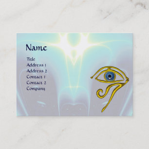 BLUE TALISMAN, lila vit Visitkort