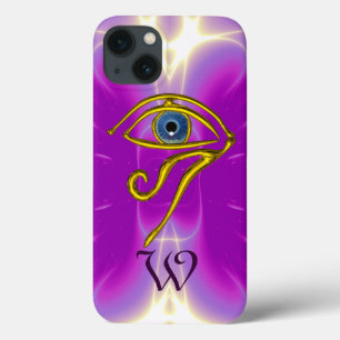 BLUE TALISMAN MONOGRAM Rosa Fuchsia Lila