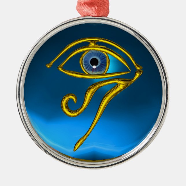 BLUE TALISMAN, Sapphire Julgransprydnad Metall (Framsidan)