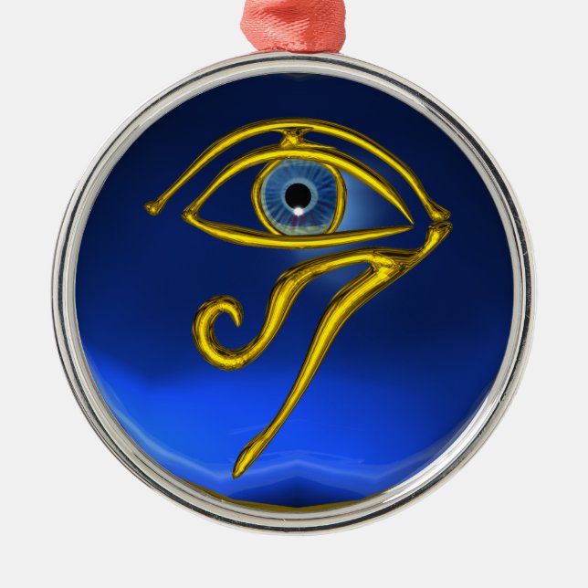 BLUE TALISMAN, Sapphire Julgransprydnad Metall (Framsidan)