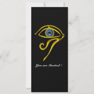 BLUE TALISMAN,svart och vitt Inbjudningar