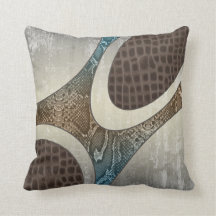 Blue&Tan kudder det abstrakt Snakeskin Croc