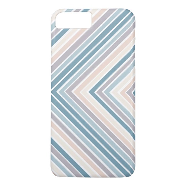 Blue Tan rand Case-Mate iPhone Skal (Baksida)