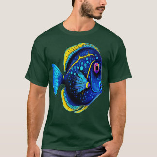 Blue Tang Smiling T Shirt