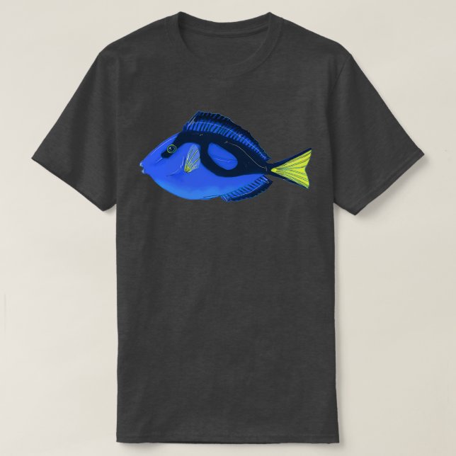 Blue Tang T Shirt (Design framsida)