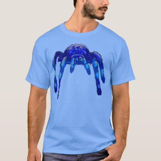 Blue Tarantula Hairy Spider Arthropod Tarantula Sp T Shirt