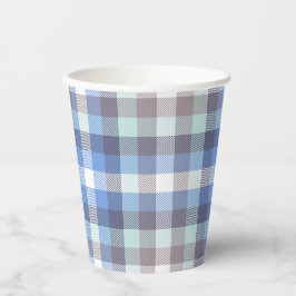 Blue Taupe Tartan Play