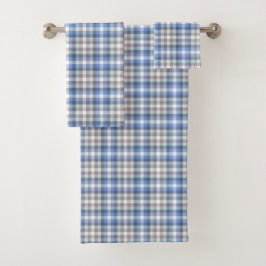 Blue Taupe Tartan Play