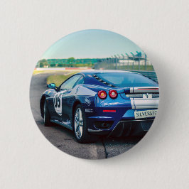 Blue Tävling-bil Knapp
