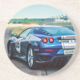 Blue Tävling-bil Underlägg