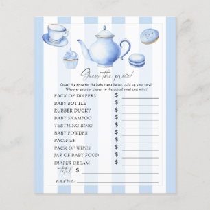 Blue tea party - Gissa prist spel