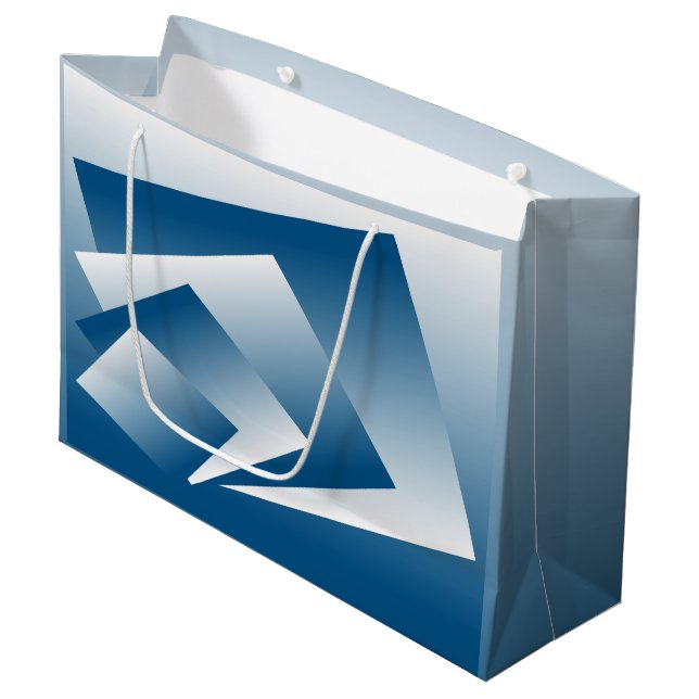 Blue Teal geometry (Framsidan Vinklad)