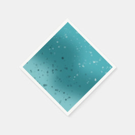 Blue Teal Gnistra Pappersservett