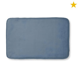 Blue Teal Monogram Watercolor Geometric Pattern Badrumsmatta