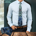 Blue Teal Star Mönster Neck Tie Slips<br><div class="desc">Kolla in den vackra slips som är gjord med en blå,  teal och skugga av rosa stjärna mönster. Mönster är en övertoning och kommer att gå underbar med många färg.</div>
