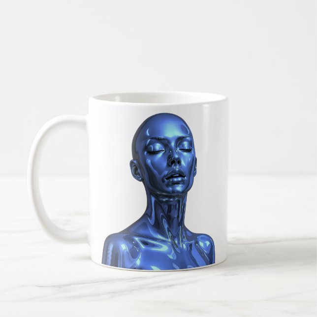 Blue Tech Muse Kaffemugg (Vänster)