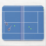 Blue Tennis Court Preppy Modern Tennis Player Musmatta<br><div class="desc">Personligens klassiska tennisbanedesign i Blue med klassisk tennisrackets, chic, preppy & elegant och grönt tennis bollar. Enkel, minimalistisk gåva till ditt tennislag eller tennislag. Personlig Gift för tennisspelare. Bild på Blue tennis court. Trendigets tennisspelare, hemdekanter. Trendigets moderna tennisspelarpresenter. Modern gåva till din coola- eller skoltennislag! Tennis bröllop. Tennisgåva till honom...</div>