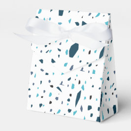 Blue Terazzo Mönster Presentaskar