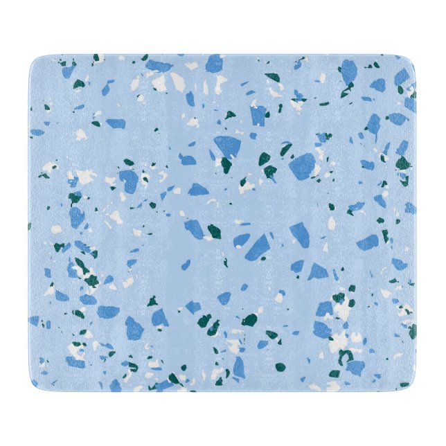 Blue Terrazzo Mönster (Framsidan)