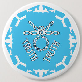 Blue Throat Chakra "Truth" Dragonfly White BG Knapp