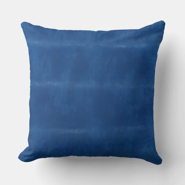 Blue Throw Pillow Kudde (Framsida)