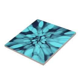 Blue Tie-dye Kakelplatta