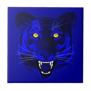Blue Tiger Kakelplatta