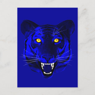 Blue Tiger Vykort