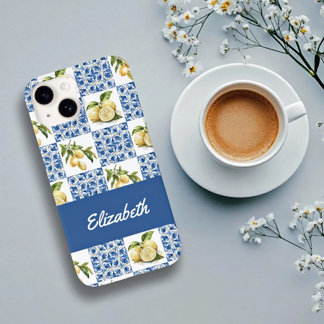 Blue Tile French Country Lemon Pattern Name (Skapare uppladdad)