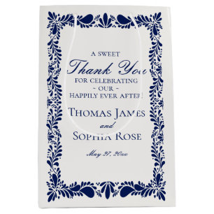 Blue Tile Talavera Spain Fiesta Wedding Favors