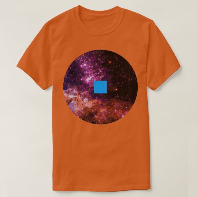 Blue Tile Zima Universe T Shirt (Design framsida)