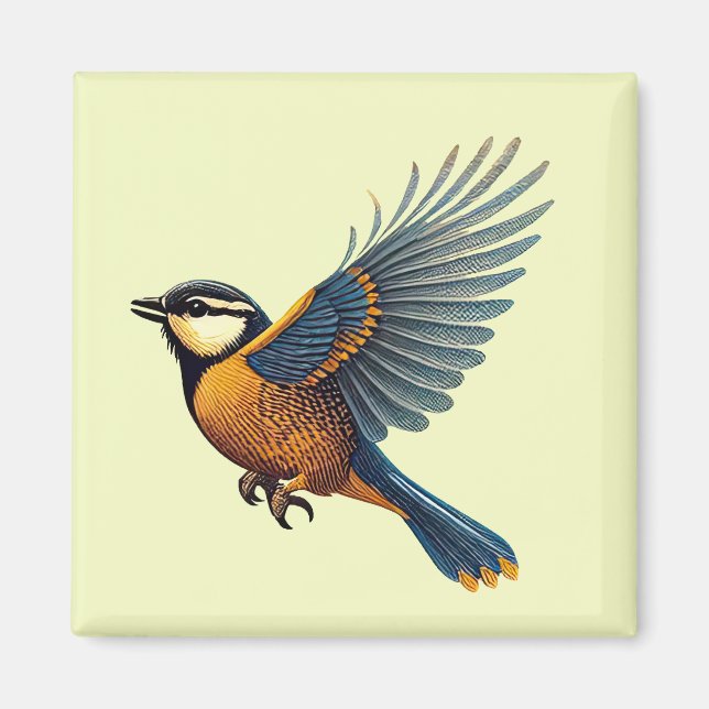 Blue Tit Magnet (Framsidan)
