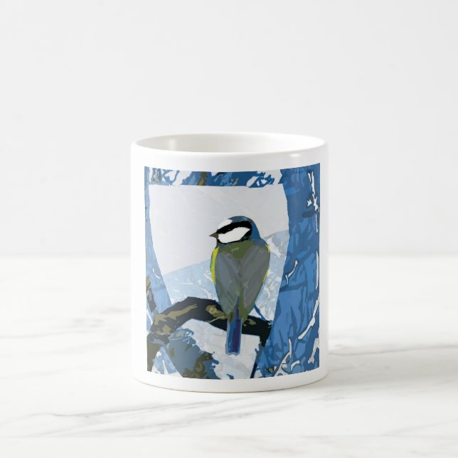Blue tit mugg (Center)