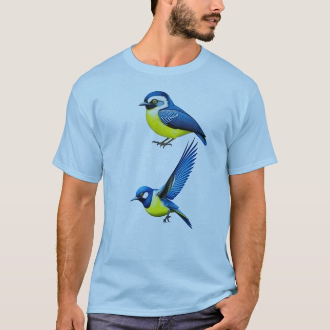 Blue tit T-Shirt 2024 (Framsida)