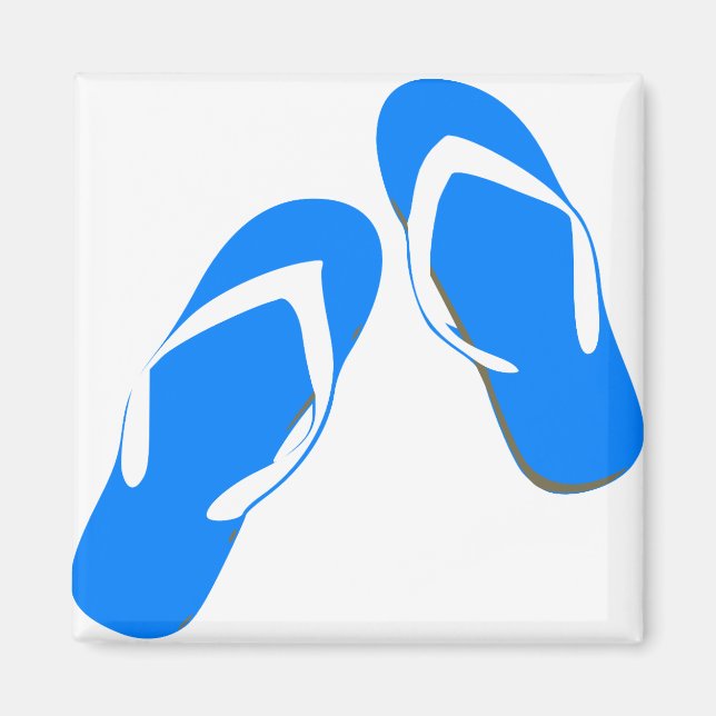 Blue Tofflor Magnet (Framsidan)