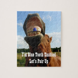 Blue Tooth Enabled Horse Pussel