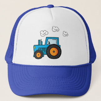 Blue Tractor Truckerkeps