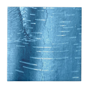 Blue Träd Bark Kakelplatta