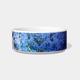 Blue Träd Pet Bowl