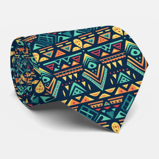Blue Tribal Mönster Monogrammed Slips